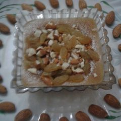 A picture of Suji halwa.