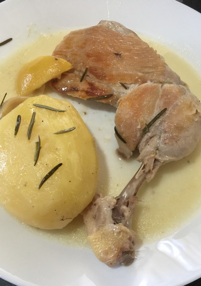Una foto de Pollo a la olla (a presión)