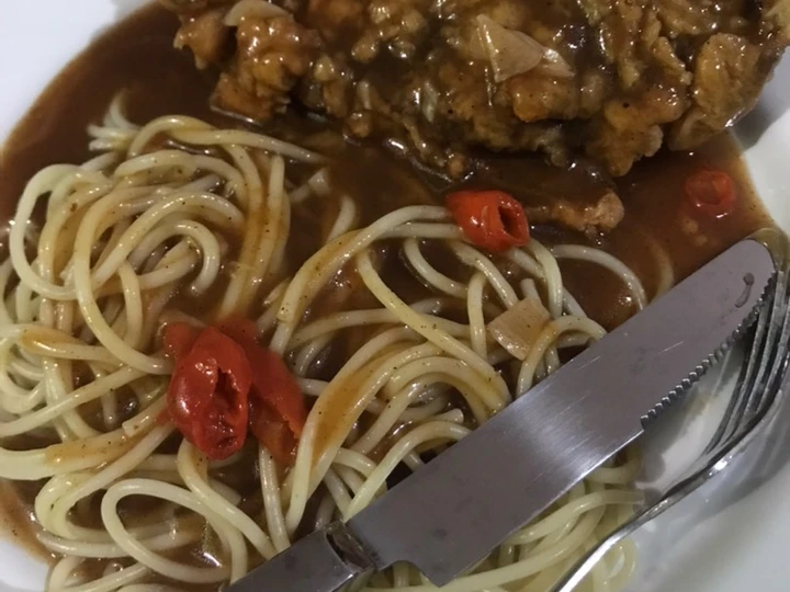 Langkah Gampang Menyiapkan Resep Steak tepung ala WS saus BBQ yang Lezat Anti Ribet, Sempurna