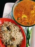 Soyabean nutrela Pulao