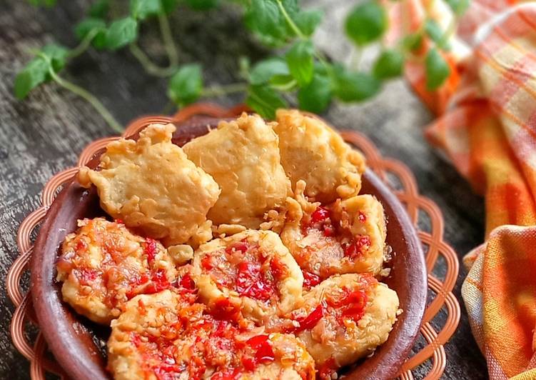 Resep Tahu Crispy Geprek (ala Dapur Kobe) yang Bisa Manjain Lidah