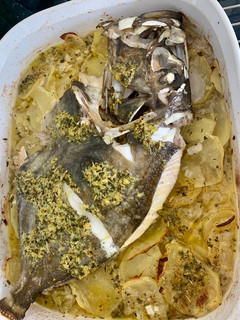 Una foto de San Martiño con mantequilla de cítricos