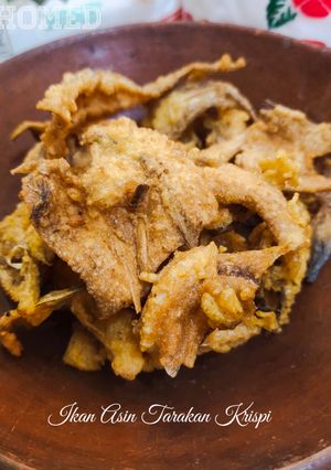 Foto resep Ikan Asin Tarakan Krispi
