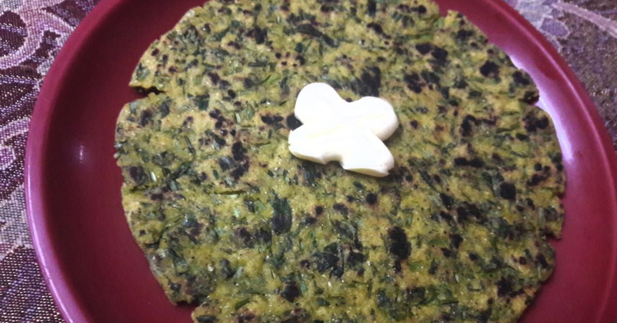 Makki Ki Methi Wali Roti Recipe by Geeta Khurana - Cookpad