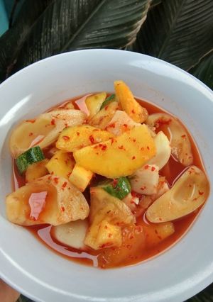 Foto resep Asinan buah sederhana
