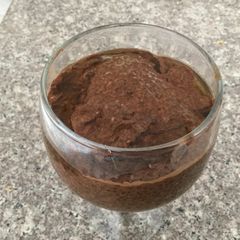 A picture of Chia Chocolate Pudding.