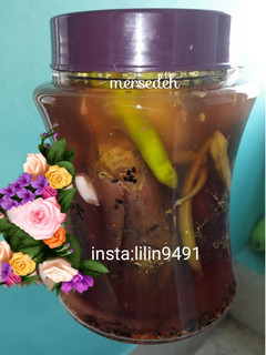 عکسی از دستور ترشی بادمجان 🍆مرسده❤