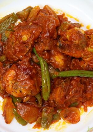 চিলি গার্লিক প্রন (chilli garlic prawn recipe in Bengali) রেসিপির প্রধান ছবি