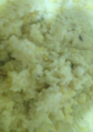 A picture of Lashan wali khichdi.