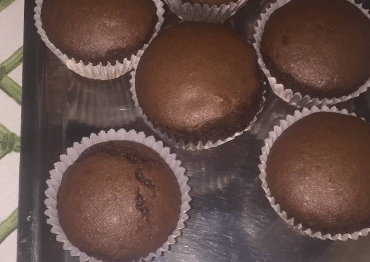 Cupcakes de chocolate