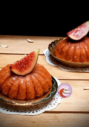 A picture of Fig halwa.