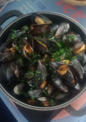 Une photo de Moules mariniere