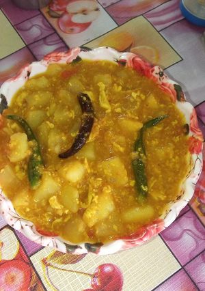 পেঁপের ডালনা(peper dalna recipe in Bengali) রেসিপির প্রধান ছবি