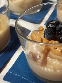 Una foto de Crema de turrón