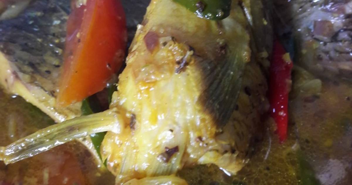 Resep Ikan Mas Kuah Kuning Oleh Mama Azuan Cookpad