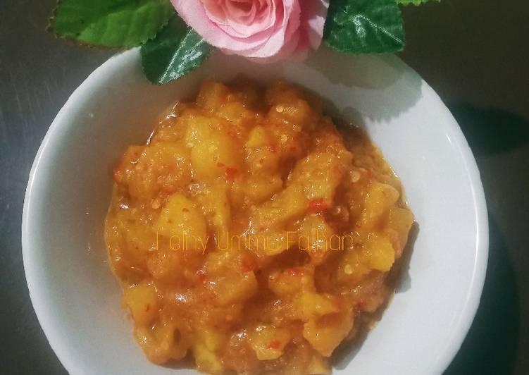 Resep Sambal Rembang/Terong Asam yang simpel