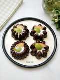 Puding cokelat berendam