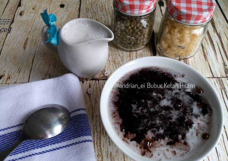 Resep Bubur Ketan Hitam oleh Bunda Ei - Cookpad