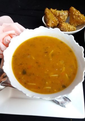 صورة لوصفة حريرة مغربية على طريقتي