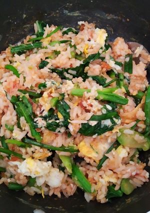 รูปของ ข้าวผัดไข่ใส่ซอสพริกผสมมะเขือ#8