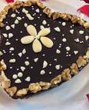 Walnuts Biscuit chocolate no bake cake