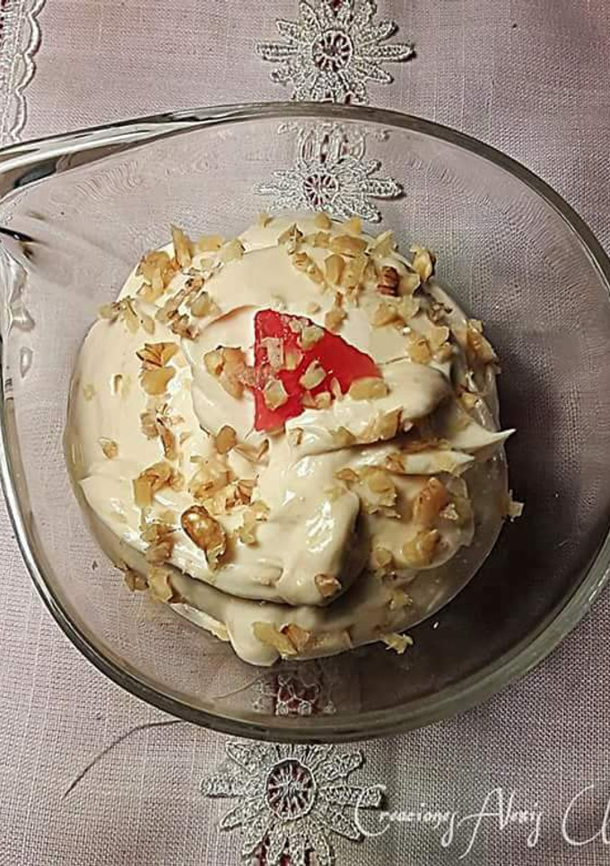 Una foto de Mayonesa de nueces con toque de pomelo