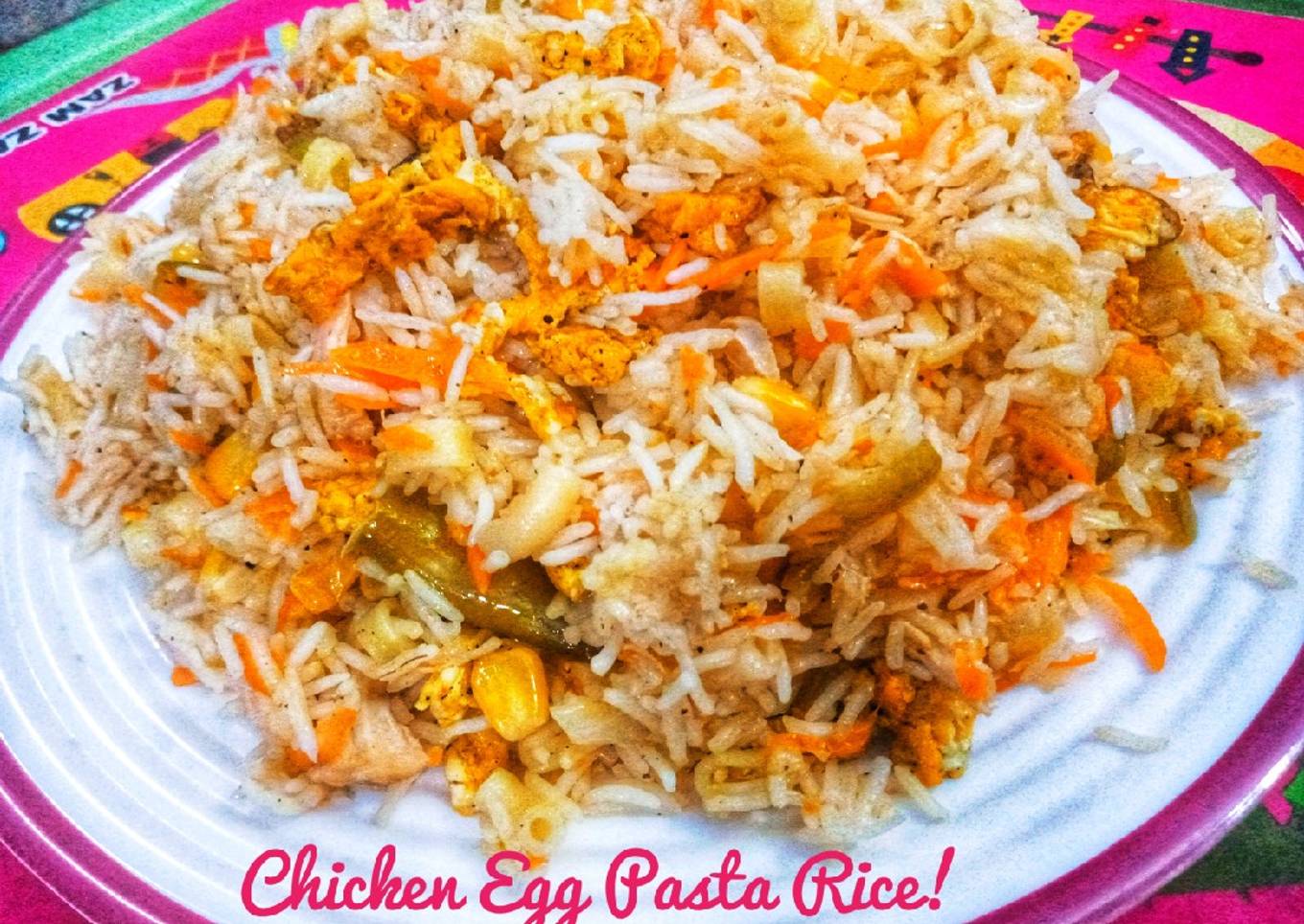 Chicken Egg Fried Rice!