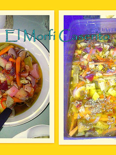 Una foto de Escabeche de Verduras