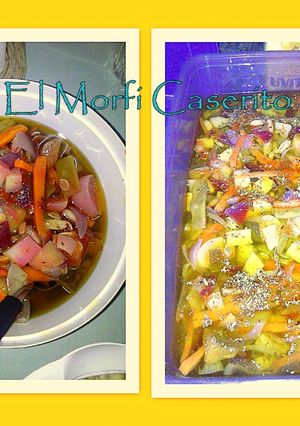 Una foto de Escabeche de Verduras