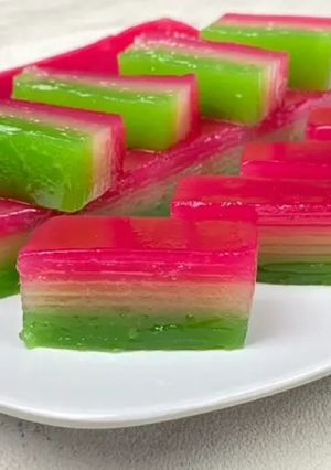 Foto resep Resep Kue Pepe Kue Lapis Sagu Betawi