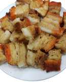 Heo quay chay (cách làm đơn giản)