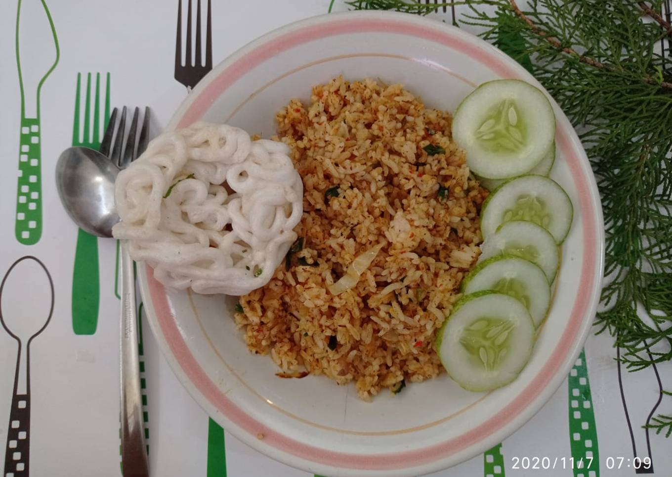 Resep Nasi goreng bumbu rendang, Menggugah Selera