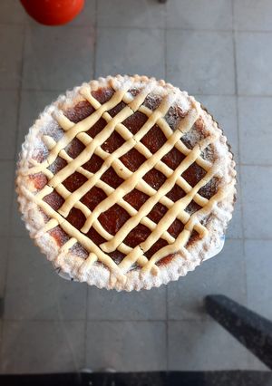 Una foto de Pasta Frola de membrillo ❤️🌺