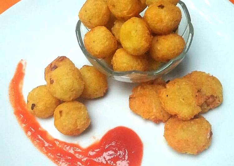 resep cara membuat Bola Perkedel Singkong Gurih �?👌