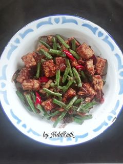 Foto resep Tumis Tempe Kacang Panjang