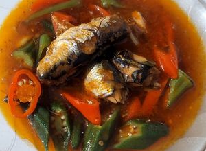 Foto resep Sardin Okra