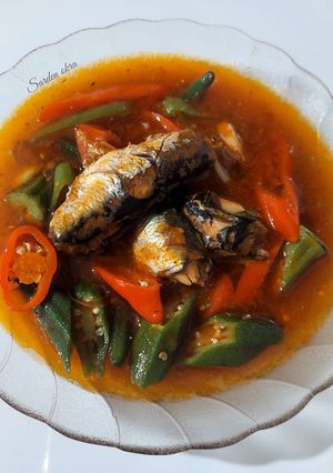 Foto resep Sardin Okra