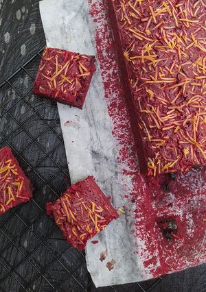 Foto resep Brownies Red Velvet