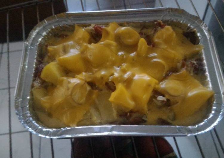 Resep Bake potato sausage mozarela, Sempurna