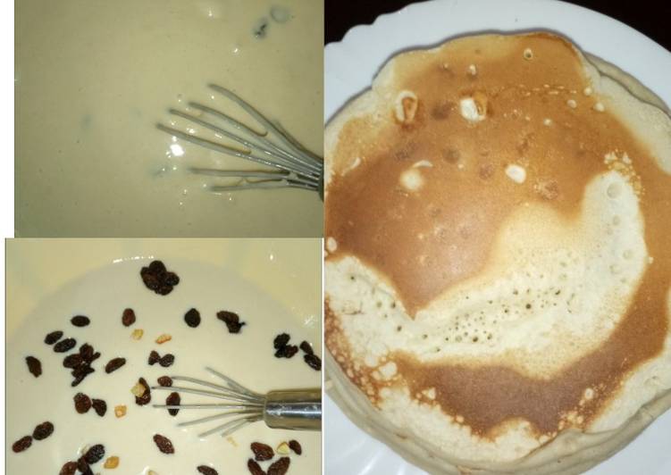 Easiest Way to Prepare Speedy Fruity fluffy pancakes