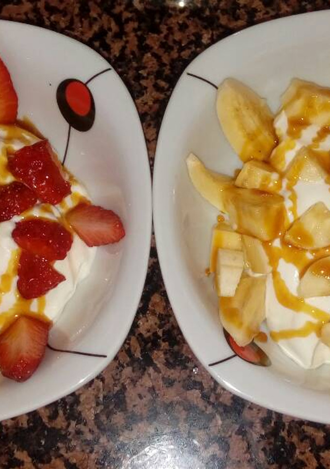 Una foto de Mousse de queso y yogur