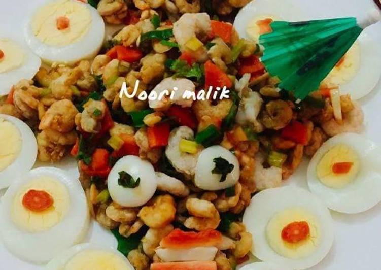 Step-by-Step Guide to Cook Super Quick #bangkok_prawn_salad