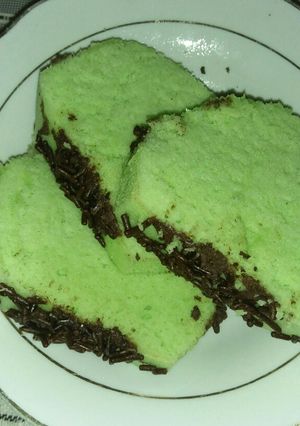 Foto resep Bolu pandan kukus