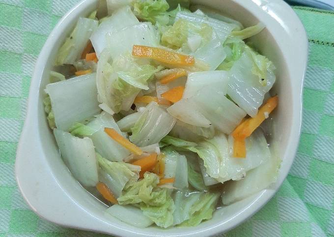 Resep Tumis Sawi Putih Wortel Oleh Christine Octavia Cookpad