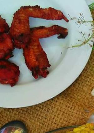 Foto resep Red chicken wing (sayap ayam angkak)