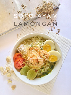 Foto resep Soto Ayam Lamongan (Dengan Bandeng)