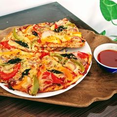 A picture of Vegetable Pizza.