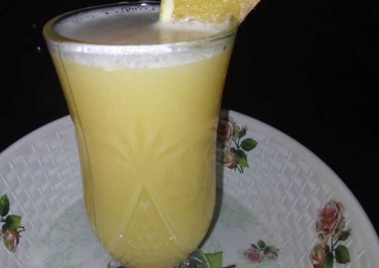 Simple Way to Prepare Homemade Orange juice