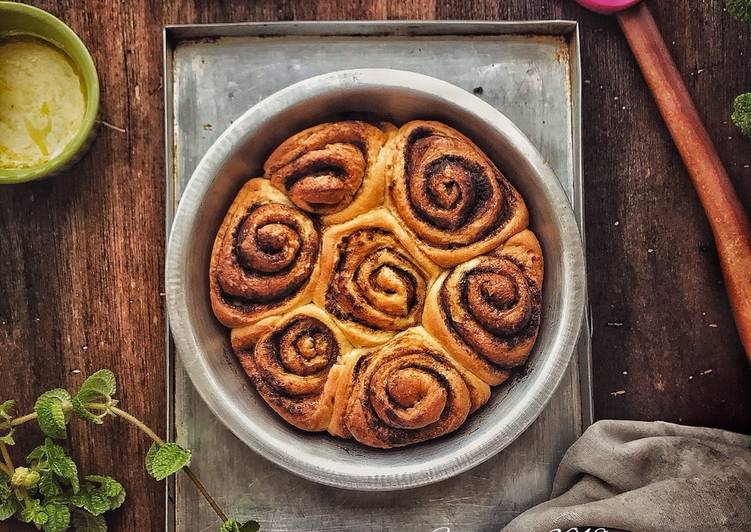 Anti Ribet, Bikin Cinnamon rolls,tanpa ulen Istimewa