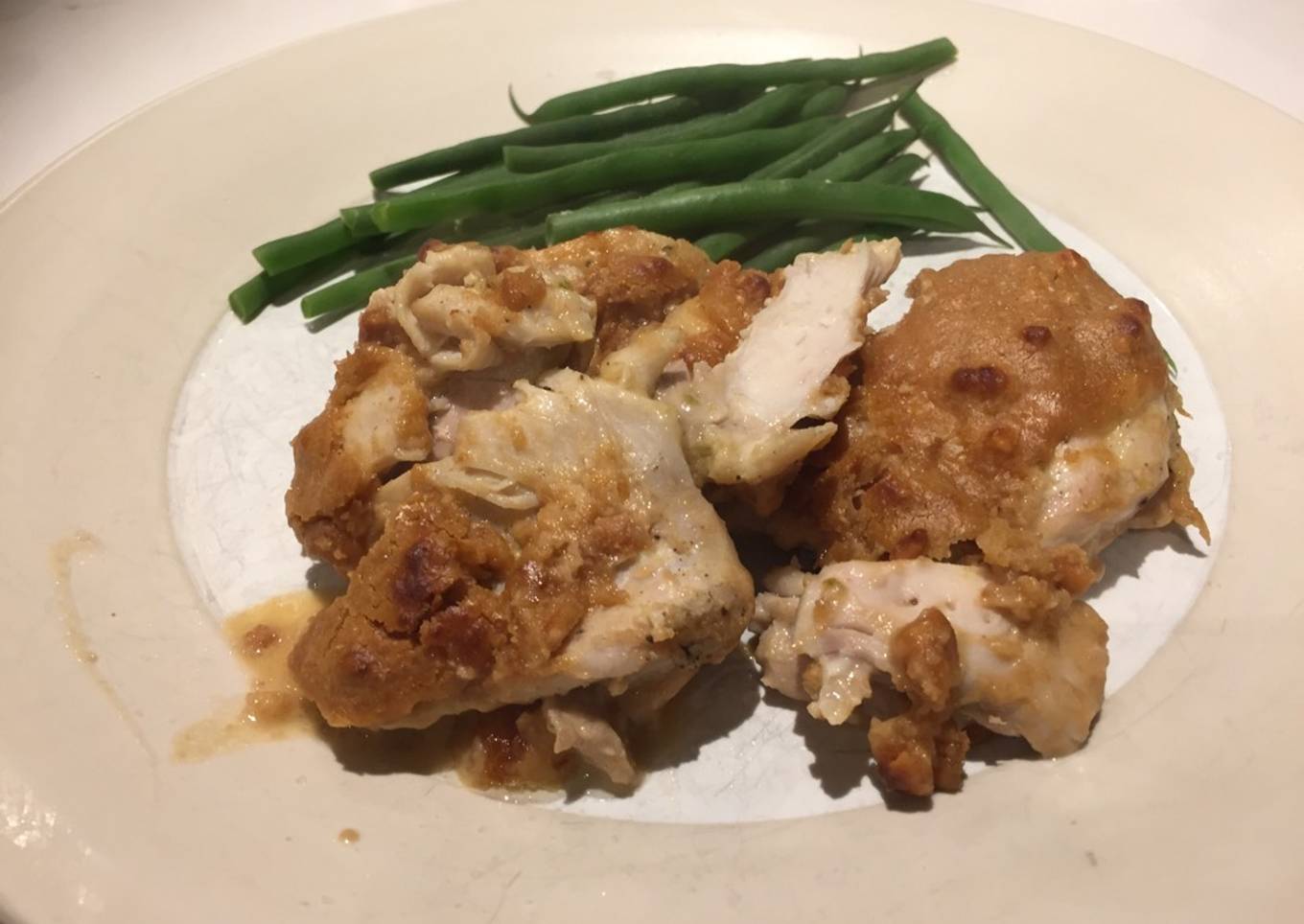 Tasty peanut butter chicken